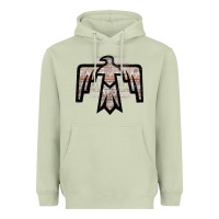 Matcha Western Light Aztec Thunderbird Heavyweight Hoodie - Bettercallsaul
