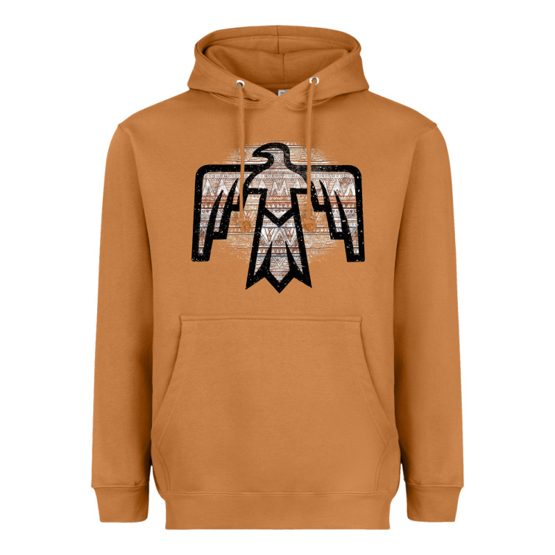 Western Light Aztec Thunderbird Heavyweight Hoodie by Bettercallsaul | Teevron