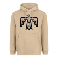 Mushroom Western Light Aztec Thunderbird Heavyweight Hoodie - Bettercallsaul