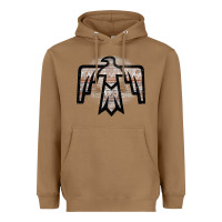 Toasted Coconut Western Light Aztec Thunderbird Heavyweight Hoodie - Bettercallsaul