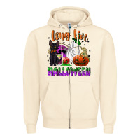 Sandshell long live halloween Zipper Hoodie - NancyCooperArtShop