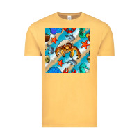 Vintage Mustard sea animals Vintage Tee - BundleAndBundleShop