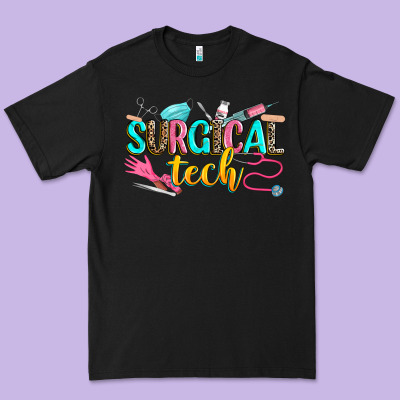 Surgical Tech Premium Tee Designed By Zillion Design Studio