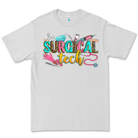 Dove Grey surgical tech Premium Tee - Zillion Design Studio