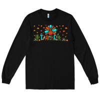 Black thankful turkey Long Sleeve Tee - JahusDesignShop