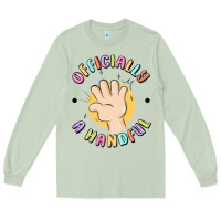 Matcha officially a handful Long Sleeve Tee - MaliasSmallBusiness
