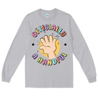 Moon Dust officially a handful Long Sleeve Tee - MaliasSmallBusiness