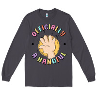 Smoke officially a handful Long Sleeve Tee - MaliasSmallBusiness