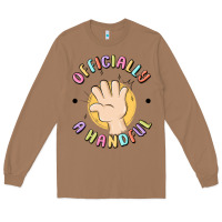 Toasted Coconut officially a handful Long Sleeve Tee - MaliasSmallBusiness