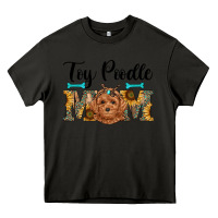 Asphalt western toy poodle mom Heavy Core Tee - RanaPortraitStore