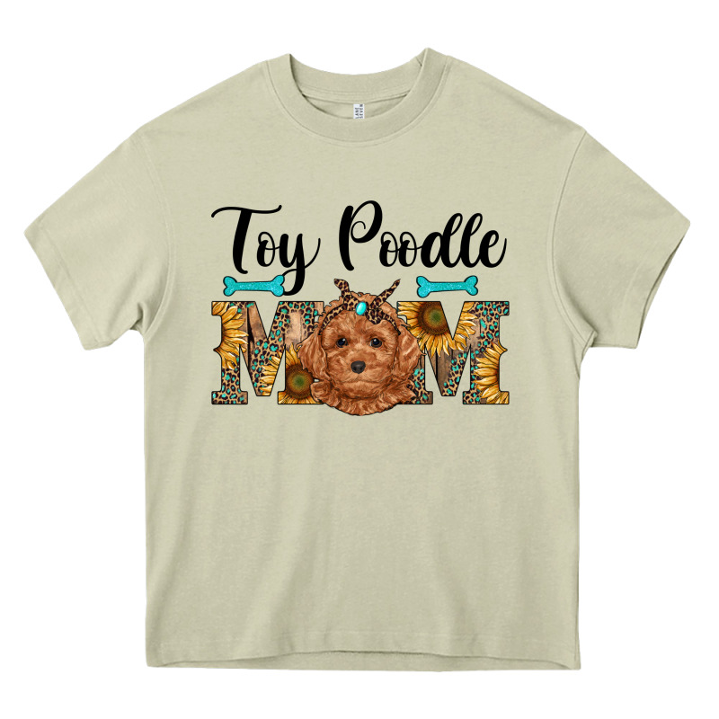 Western Toy Poodle Mom Heavy Core Tee by RanaPortraitStore | Teevron