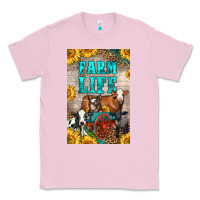 Bubblegum Pink Western Farm Life Classic Tee - LillyAllenDesigns