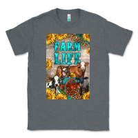 Charcoal Heather Western Farm Life Classic Tee - LillyAllenDesigns