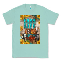 Seafoam Western Farm Life Classic Tee - LillyAllenDesigns