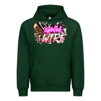 Forest Green Spoiled wife Mother's Day Urban Hoodie - HowdyJamesFarm