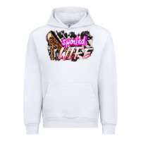 White Spoiled wife Mother's Day Urban Hoodie - HowdyJamesFarm