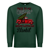 Sports Green This is My Christmas Movie Watching Blanket Premium Sweatshirt - Bettercallsaul