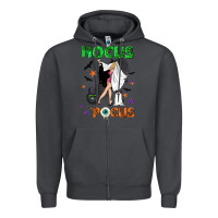 Smoke hocus pocus with witch Zipper Hoodie - NancyCooperArtShop
