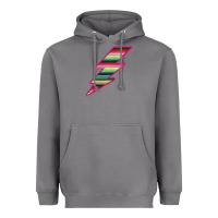 Storm Pink Serape Lightning Heavyweight Hoodie - Bettercallsaul