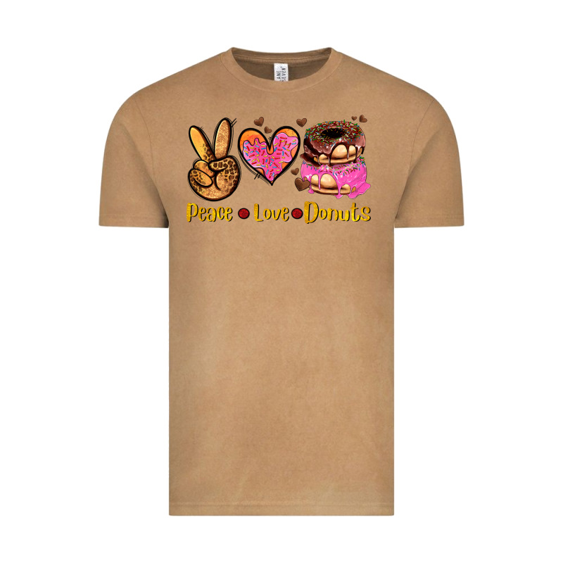 Peace Love Donuts Vintage Tee by AdoDesignShop | Teevron