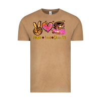 Vintage Camel peace love donuts Vintage Tee - AdoDesignShop
