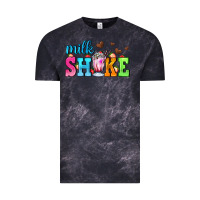 Cloud Black milk shake with chocolate heart Vintage Tee - AdoDesignShop