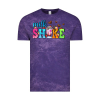 Cloud Purple milk shake with chocolate heart Vintage Tee - AdoDesignShop