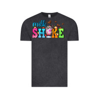 Vintage Black milk shake with chocolate heart Vintage Tee - AdoDesignShop