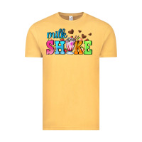 Vintage Mustard milk shake with chocolate heart Vintage Tee - AdoDesignShop