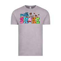 Milk Shake With Chocolate Heart Vintage Tee | Teevron