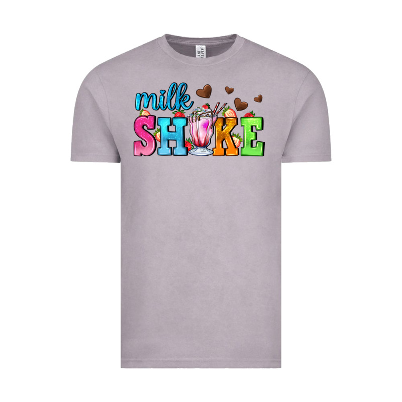 Milk Shake With Chocolate Heart Vintage Tee by AdoDesignShop | Teevron