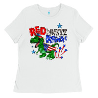 White red white rawr billie wilder Ladies Tee - texasbilliewilder