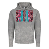 Cloud Rock valentines day leopard rose glitter brush stoke Vintage Hoodie - JahusDesignShop