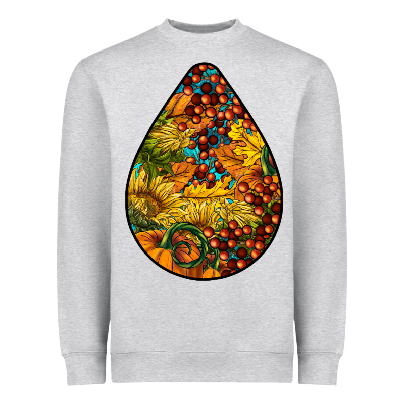 Fall Teardrop Heavyweight Sweatshirt by LillyAllenDesigns | Teevron