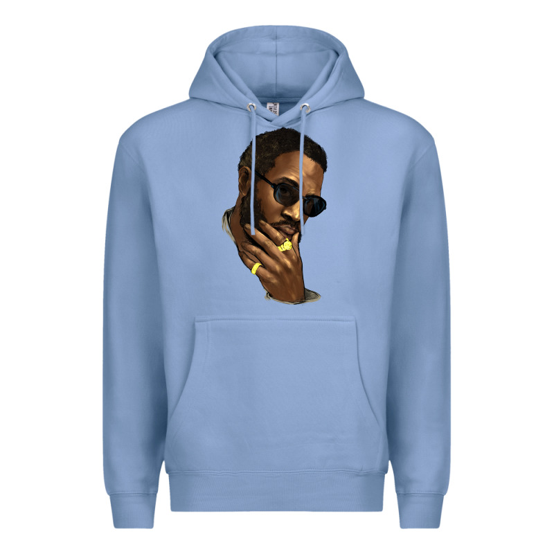 Black Man Premium Hoodie by NancyCooperArtShop | Teevron