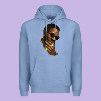 Black Man Premium Hoodie Designed By Nancycooperartshop