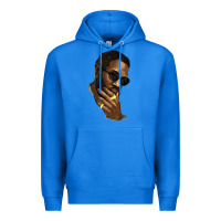 True Royal black man Premium Hoodie - NancyCooperArtShop
