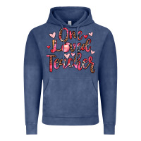 Vintage Denim one loved teacher Vintage Hoodie - JahusDesignShop