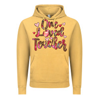 One Loved Teacher Vintage Hoodie | Teevron