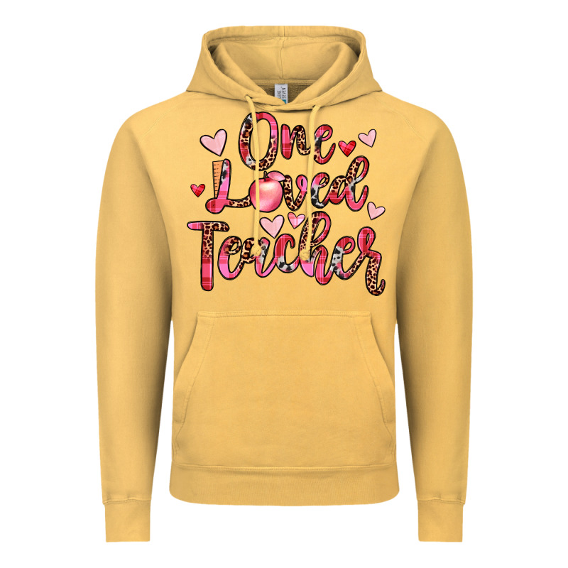 One Loved Teacher Vintage Hoodie by JahusDesignShop | Teevron