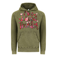 Vintage Olive one loved teacher Vintage Hoodie - JahusDesignShop
