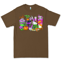 Cacao Halloween Nurse Coffee Cups Premium Tee - texasbilliewilder