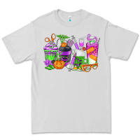 Dove Grey Halloween Nurse Coffee Cups Premium Tee - texasbilliewilder