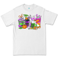 White Halloween Nurse Coffee Cups Premium Tee - texasbilliewilder
