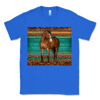 True Royal western horse serape  leather leopard Classic Tee - BarkalooDesign