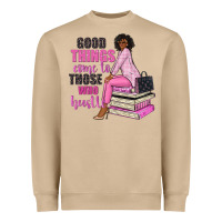 Mushroom good things come to those who hustle Heavyweight Sweatshirt - NancyCooperArtShop