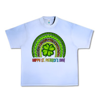 Grape Ice Happy St. Patrick's Day Shamrock Rainbow Urban Heavy Tee - Artiststas