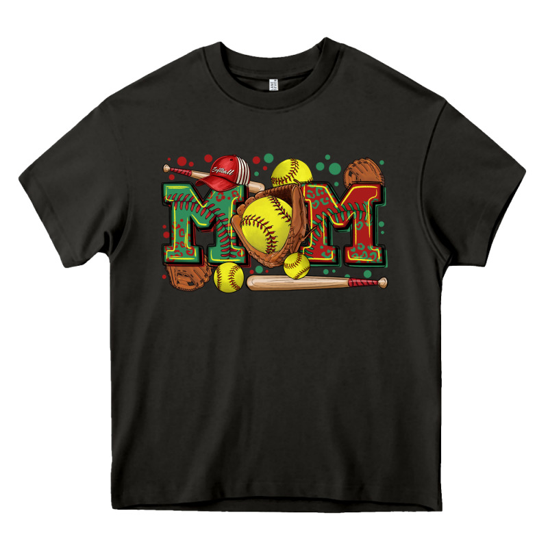 Mom Softball Heavy Core Tee by Zillion Design Studio | Teevron