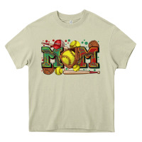 Mossy mom softball Heavy Core Tee - Zillion Design Studio