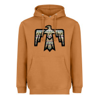 Western Green Aztec Thunderbird Heavyweight Hoodie | Teevron